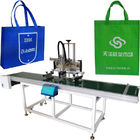 Cor não tecida semiautomática de Singel da máquina de impressão da tela do saco com transporte