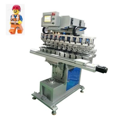 10 impressora Machine da almofada da cor 0.4-0.6Mpa com componentes pneumáticos de SMC